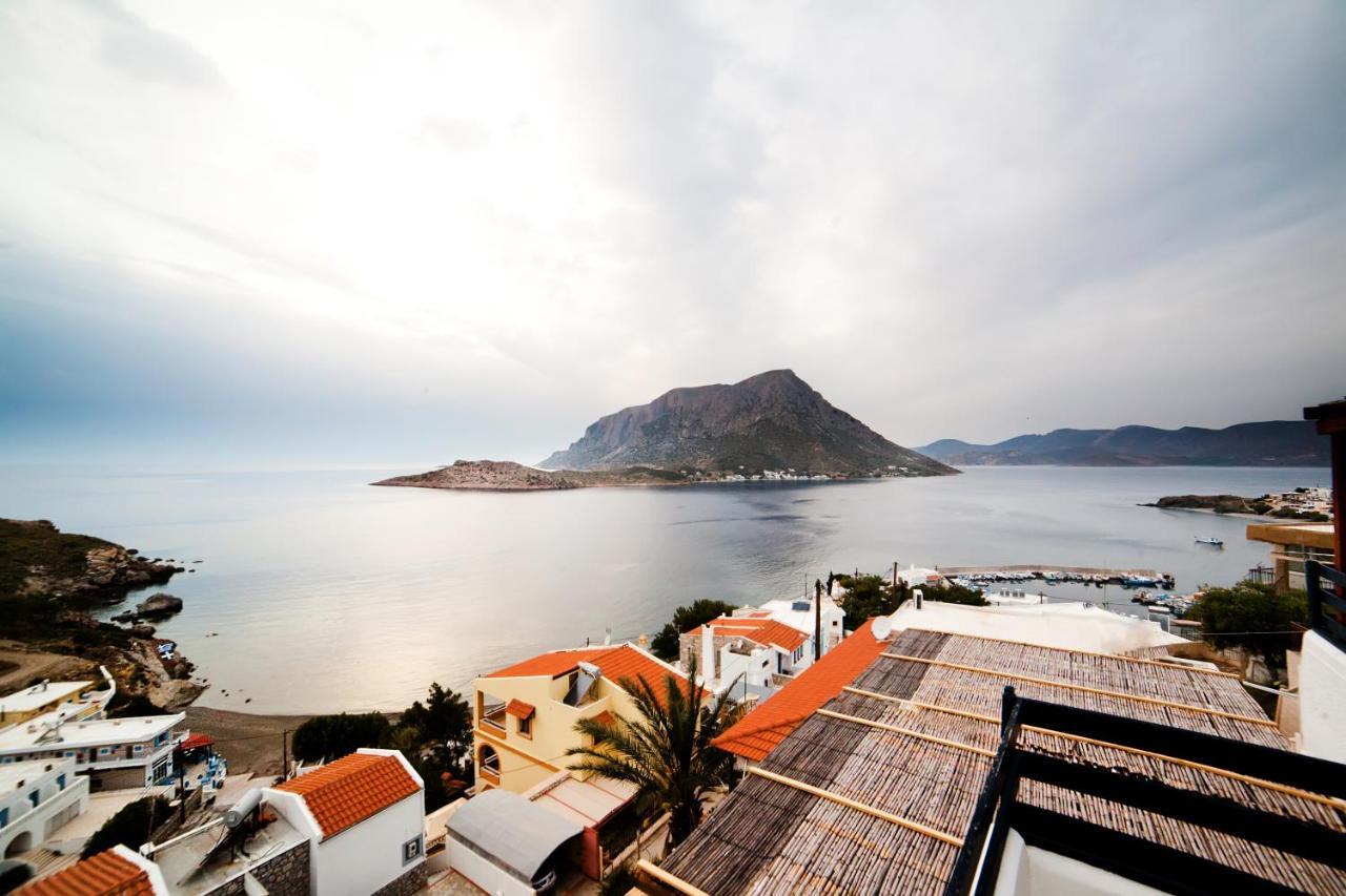 Апарт отель Blue Dawn Kalymnos Миртеа Экстерьер фото