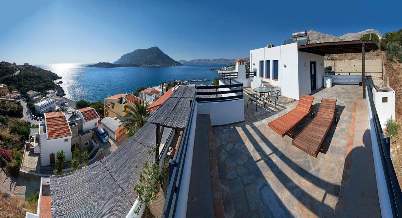 Апарт отель Blue Dawn Kalymnos Миртеа Экстерьер фото